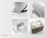 Einwort Tasse - Weltenbummler - Kaffeebecher mit Style - 325 ml - Handmade