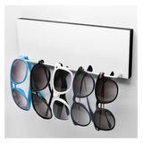 Brillenhalter im abstrakten Design - Sommergefühl - Sonnenuntergang am Strand - Wandaufhängung für Brillen und Sonnenbrillen - Ordnung