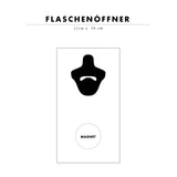 Flaschenöffner mit Magnet - Hopfnung Bedeutung - Dictionary Style - Lustiges Geschenk für optimistische Biertrinkende - Für Küche - Deko