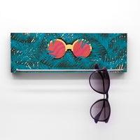 Schicker Sonnenbrillenhalter - Optik Jungle - Praktische und schöne Aufhängung für Brillen - Brillenständer für die Wand - Brillenablage