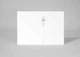 Kunstpostkarte - weiß ist kunst genug - Minimalismus - Lustig - Reduzieren - DIN A6 - 2 Karten und 1 Umschlag
