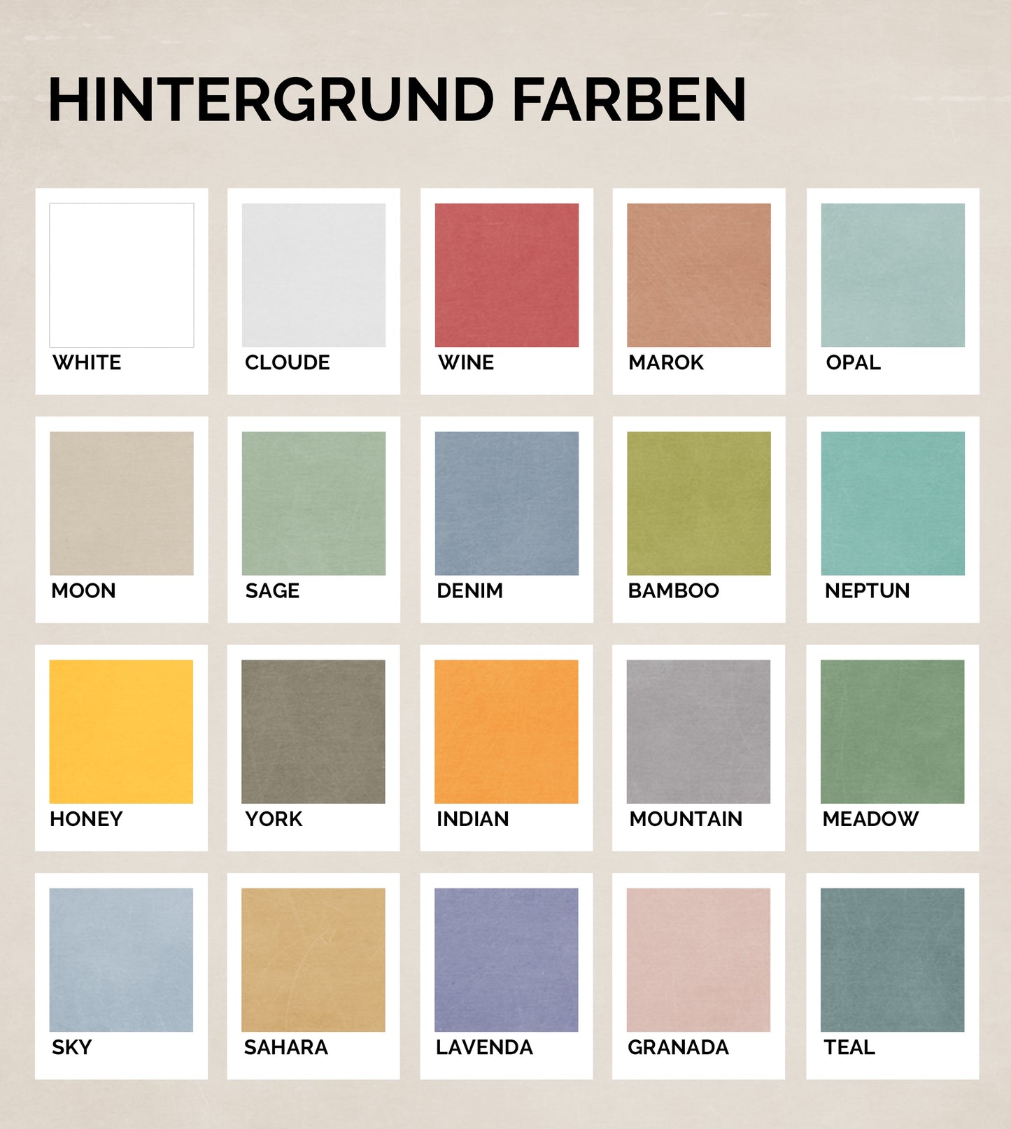 Wanduhr COLORFUL - Gestalte alle Farben auf der Uhr selbst - Zeiger Zahlen Hintergrund - Moderne Farbauswahl - Leises Uhrwerk - 3 Größen