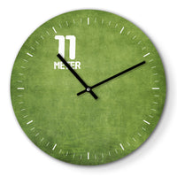 Wanduhr - Fussball - 11 Meter - 30cm