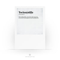 Besondere Geburtstagskarte - Tortenstille - Definition Geburtstag - Geburtstagskuchen - Dictionary Style - Lustig - 2 Karten 1 Umschlag