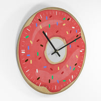 Wanduhr – Donut  - 30cm