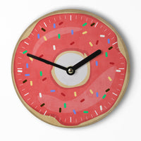 Mini Wanduhr – Donut - 15cm