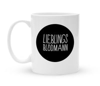 Tasse Lieblingsblödmann - Kaffeebecher zum Schmunzeln - 325 ml - Handmade