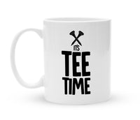 Tasse für Golfer - TeeTime - Kaffeebecher zum Schmunzeln - 325 ml - Handmade