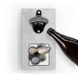 Flaschenöffner für die Wand - Escape - mit Magnet- mit Magnet - Coole und lustige Deko für die Küche