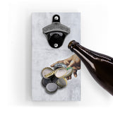 Flaschenöffner für die Wand - Hand - mit Magnet- mit Magnet - Coole und lustige Deko für die Küche