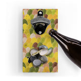Flaschenöffner für die Wand - Here - mit Magnet- mit Magnet - Coole und lustige Deko für die Küche