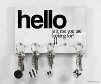 Schlüsselbrett - Typo - Hello