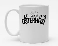 Personalisierbare Tasse mit Namen -Happy Osterhasi - 325ml - Handmade