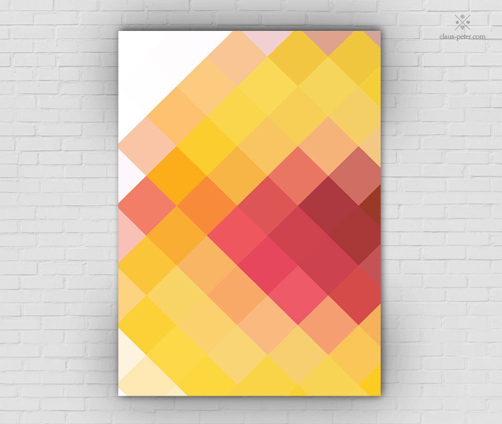 Print - Color - Peach