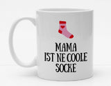 Personalisierbare Tasse mit Namen – Du bist eine coole Socke - 325ml - Handmade