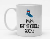 Personalisierbare Tasse mit Namen – Du bist eine coole Socke - 325ml - Handmade