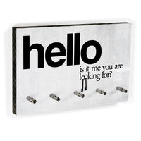 Schlüsselbrett - Typo - Hello