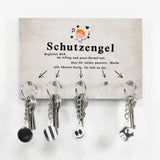 Schlüsselbrett - Typo - Schutzengel