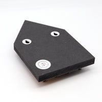 Schlüsselbrett - Dein Familiennamen und Vornamen - Hausform - 4 Haken - Personalisierbar Namen - Handmade