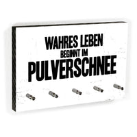Schlüsselbrett - Sport - Wintersport