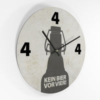 Wanduhr – Kein Bier vor Vier - 30cm