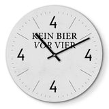 Wanduhr – Kein Bier vor Vier – Edition 2 - 30cm