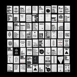 Postkarte mit Spruch - Einer spinnt immer - Familie und Freunde - Kleiner Kunstdruck - Typocard Design - DIN A6 - 2 Karten und 1 Umschlag
